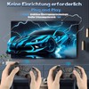 XIXIMENG Drahtloser Doppelspiel-Controller für Linux/Android-Telefon für Game-Box, Game-Stick, PC, Smart-TV-Box,