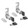 inBovoga 2 Pack Tool Box Locks with Keys, Hook Cam,