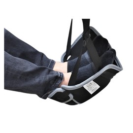 Jetmack Airplane Foot Rest- Portable Foot Hammock for Plane Travel, Comfortable Airplane Footrest- Long Flight Essentials for Swelling Relief- Travel Essential, Travel Gifts for Long Flights