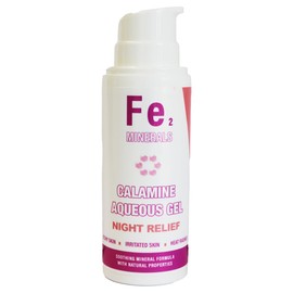 Lavender and Calamine Night Gel, 50ml, Soothing Aloe Vera Formula for Itching and Irritated Skin