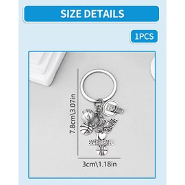 BNREOZA 1 Piece Creative Basketball Series Keyring, Basketball Sports Pendant, Basketball League Men Children Basketball Gifts, Basketball Lovers