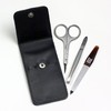 Germany, Solingen Axion akusionguru-mingu Item Set in Genuine Leather Case