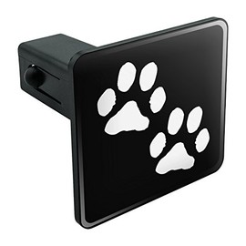 GRAPHICS & MORE Paw Prints Tow Trailer Hitch Cover Plug Insert 1 1/4 inch (1.25")