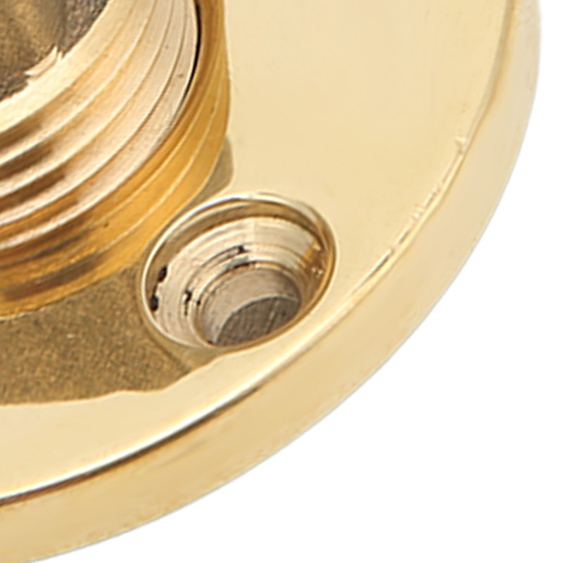 Marine Drain Plug Kit 25mm/1in Mounting Hole Bronze Mirror Polished