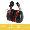 2Pcs Hard Hat Attachment Earmuff Noise Reduction Angle Adjustable Telescopic