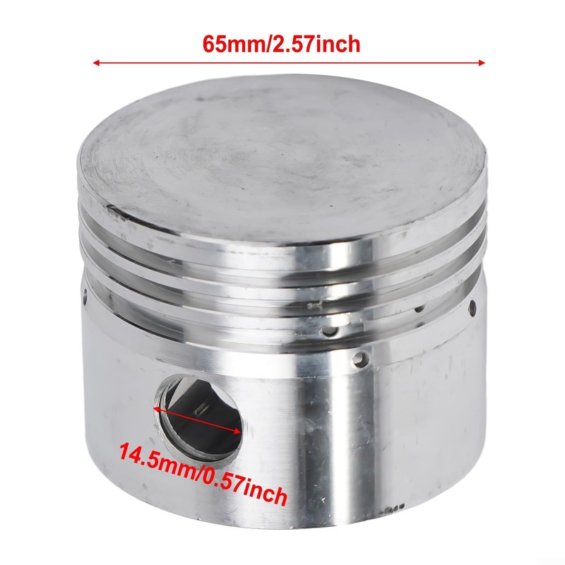 Air Compressor Piston Ring Set, Piston and Rings Replacement Kit