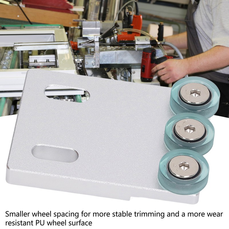 Narrow Plate Auxiliary Wheel Narrow Edge Feeding Wheel Accessory for