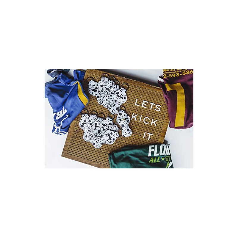 Sports Team Lip Balm Holder Keychains - Pack of 12