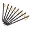 8Pcs Music Pencil Musical Note Stationery Set Kit with Pendant