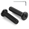 BNUOK M6-1.0 x 35mm Flat Head Hex Socket Cap Screws