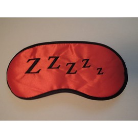 kingsbridge international inc Zzzzz Eye Mask-red