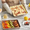 HONGBAKE 2 Pack 11 x 9 Inch Toaster Oven Pans