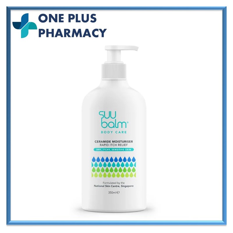 Suu Balm Rapid Itch Relief Moisturiser (75ml / 350ml)