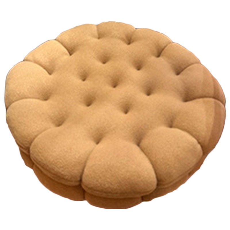 Cookie Cushion Cute Soft Breathable PP Cotton Filling Seating Cushion