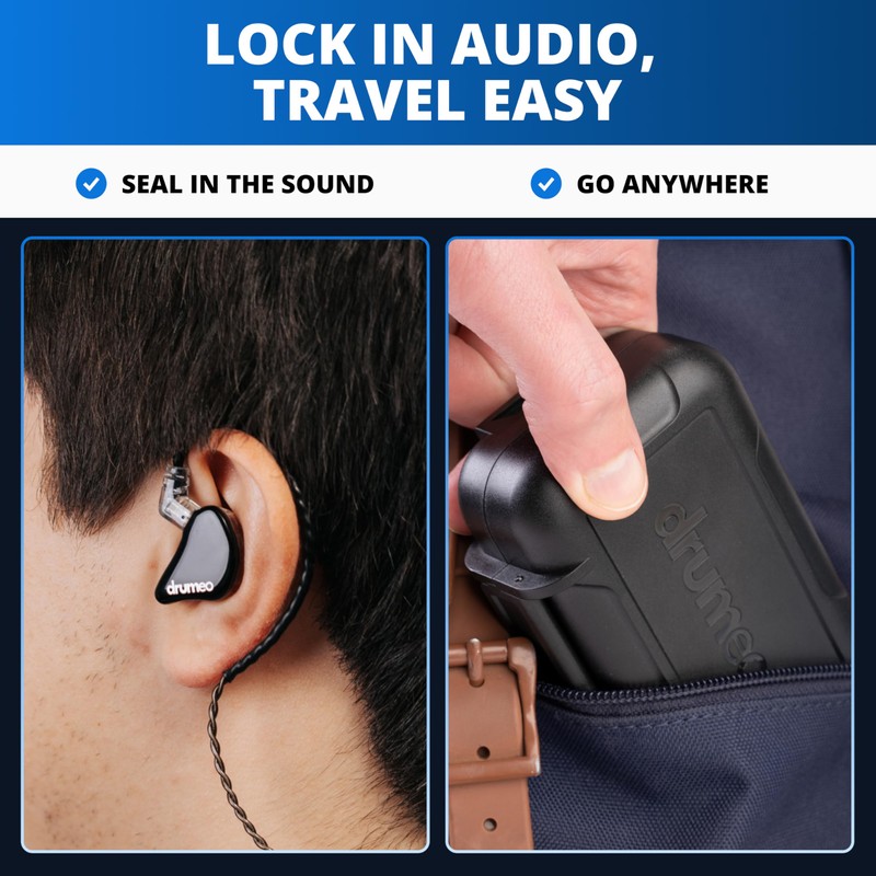 Drumeo EarDrums Black Edition