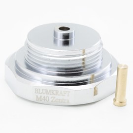 BLUMKRAFT Radiator Adapter Compatible with M40 x1.0 Zentra (Prototype) to M30 x 1.5 for Thermostat/Thermostat Head M30 x 1.5 Male