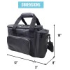 FOXI Large Lunch Cooler Bag Insulated Reusable Lunch Bag For