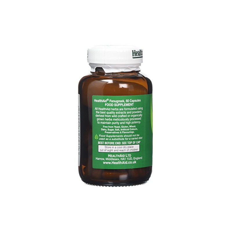 HealthAid Fenugreek 200mg 60 Capsules