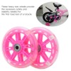 Children Cycle Training Wheel,Metal Rubber Side Wheels with Support Bracket
