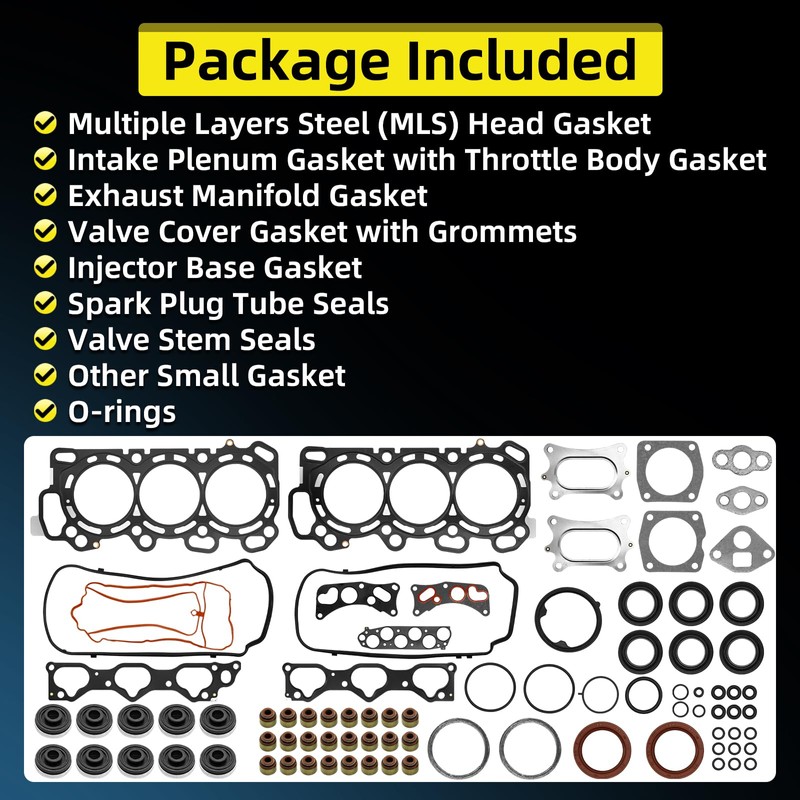 HS26509PT 3.5 Cylinder Head Gasket Set for Honda Accord Odyssey