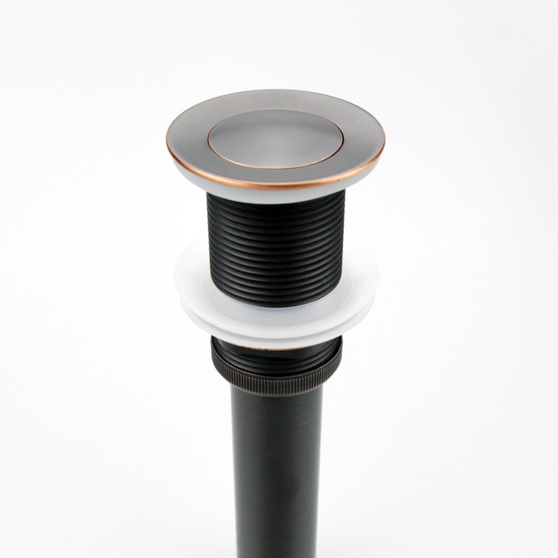 Bathroom Sink Pop Up Drain Assembly Without Overflow Fits 1.57