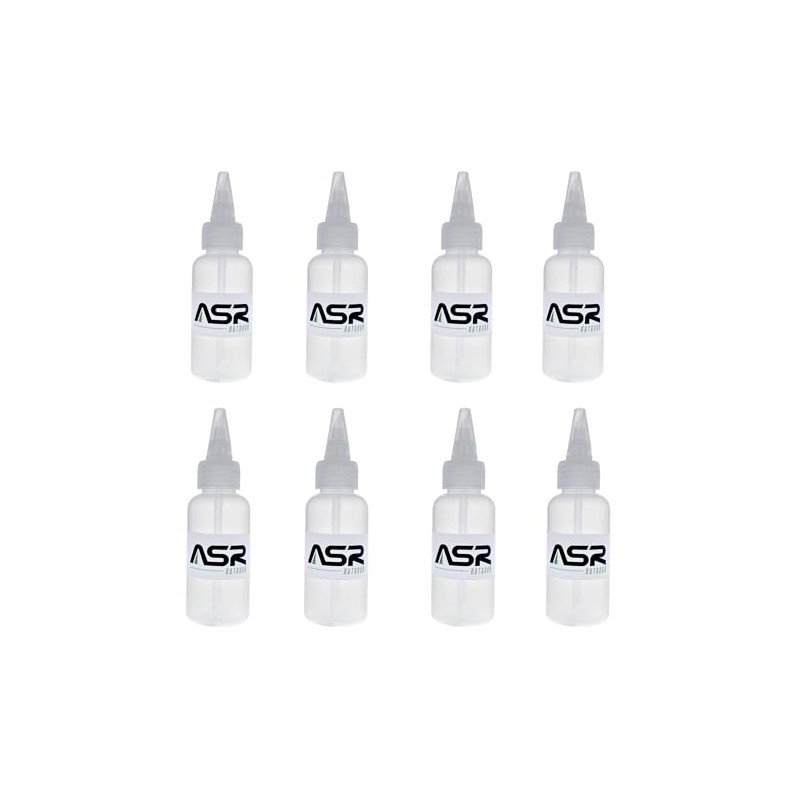 ASR Outdoor 3-Pack 4oz Snifter Gold Panning Snifter Bottle Squeeze