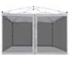 Canopy Mosquito Net for 10x10 Pop up Canopy Gazebo Tent,