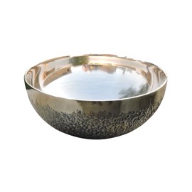 HealthGoodsIn Bronze (Kansa) Vatki Cup Foot Massager for Ayurvedic Detox - Relaxation and Deep Cleaning