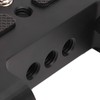 1/4in Camera Mounting Base Plate Aluminum Alloy 15mm Diameter DSLR