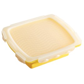 Mr. Bar-B-Q Mini Flip and Flavor Collapsible Marinade Tray Home, Yellow