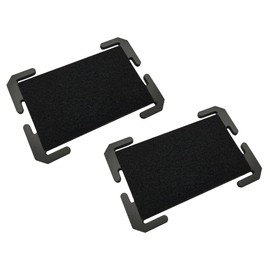 Molle Patch Panel, Pack of 2 Backpack Patch Board, Morale Patch Display Holder for Tactical Chest, Hiking and Backpack Bag