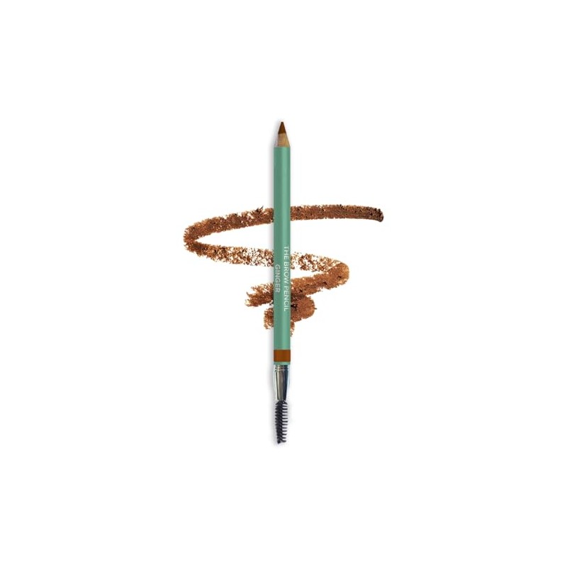 Ginger Eyebrow Pencil - Powder & Wax Eyebrow Definer, Long