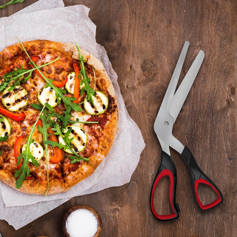 Detachable Pizza Scissors Pizza Cutter with Sharp Stainless Steel Blade
