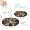 ubcindy Jesus Christian Art Coasters for Drinks Set of 6,Round