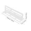 jojofuny 3Pcs Adjustable Refrigerator Divider: Space-Saving Refrigerator Partition Bins for