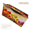 2 Pack Tissue Box Cover Holder, Beautiful Tulip Floral Sunset