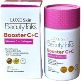 Luxe Skin Beauty Talks Booster C+C Vitamin C + Collagen 60 caps