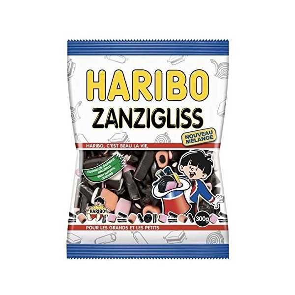 Haribo ZANZIGLISS Licorice Candy