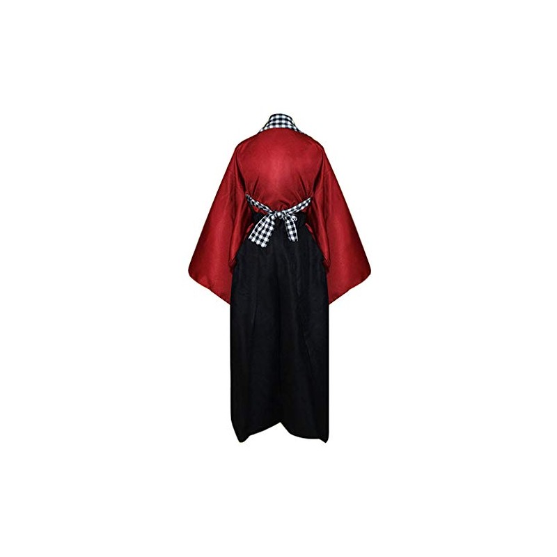 DJF Disfraz samurái japonés de Kendo Hakama Aikido para hombre,