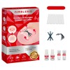 Upgraded Titanium Alloy Ingrown Toenail Corrector with Upgraded 6-Angle Shape,3x