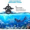 Diving Mask Adult Full Face with Camera Mount, MODJUEGO Adjustable