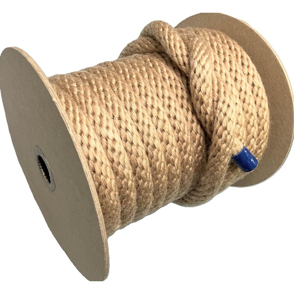 Polyester Beige Rope Thickness: 0.5 inches (12 mm), 32.8 ft