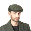 Lipodo Cord Flat Cap Men/Women - Cotton Peaked Cap -