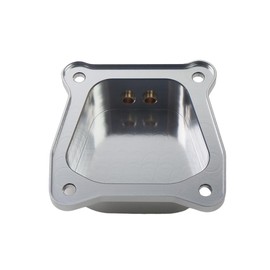 XEVULU 212cc Billet Valve Cover for Predator 212cc 196cc Non-Hemi Clone,for Coleman CT200U BT200X Mini Bike,for Honda GX160-GX200, Silver sandblasted