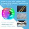 Nattork 8 Pack 82A Light up Roller Skate Wheels 54