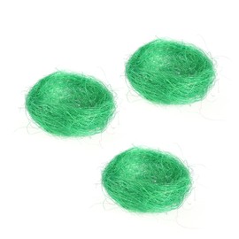 Didiseaon 3pcs Birds Nest Easter Mini Bird Nest Natural Bird Nest Artificial Twig Nest Bird House Nest Hummingbird Nest Fake Bird Nest Craft Fake Pigeon Nest Easter Tree Decorations Vintage