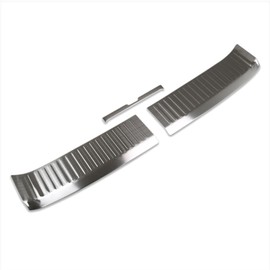 Beautost Fit for Honda New Pilot 2025 Rear Inside Bumper Sill Plate Guard Cover Trim Stainless Steel (Silver)