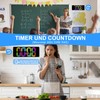 SZELAM Digital Wall Clock with Large Display, 13.6 Inch Large