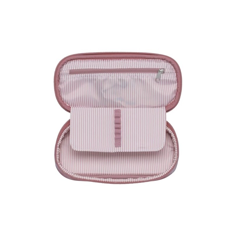 Beckmann Ash Rose Oval Pencil Case, Ash Rose, Pencil case