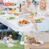 LEOBOX To Go Containers, 55 Pack Reusable Take Out Food